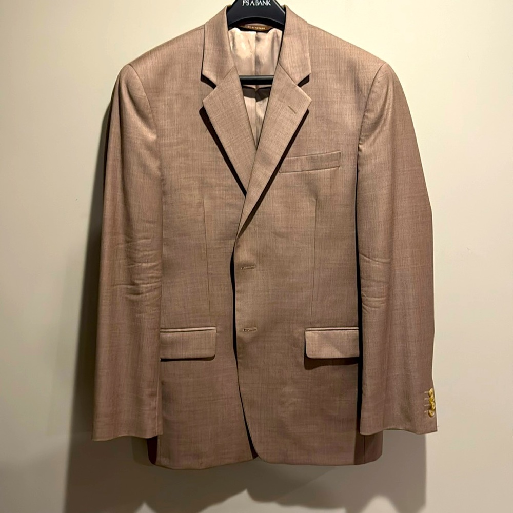 Merona 2 Piece Suit 100% Wool